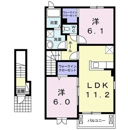 ドリッパＥの物件間取画像